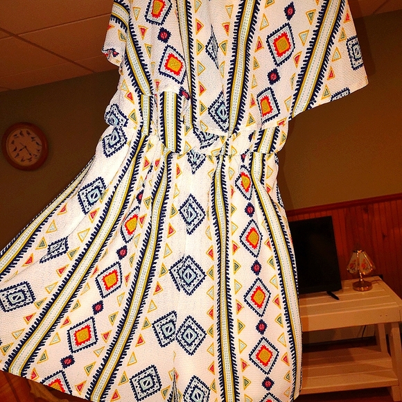 Crystal Sky Pants - short jumpsuit, Size m